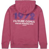 GARCIA Jongens Sweater - Rood - Katoen/Polyester - Hoodie met Print