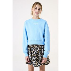 GARCIA - Meisjes Trui - Blauw - 100% Katoen