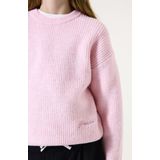 GARCIA - Gebreide Trui - Roze