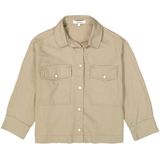 GARCIA - Cropped Jack - Groen - Katoen - Driekwart Mouwen