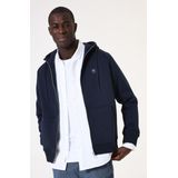 GARCIA - Vest - Blauw - Katoen/Polyester - Capuchon