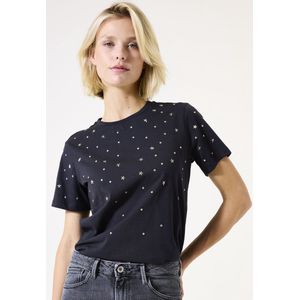 Garcia - I50201 - T-shirt - Gestippeld - Korte Mouwen