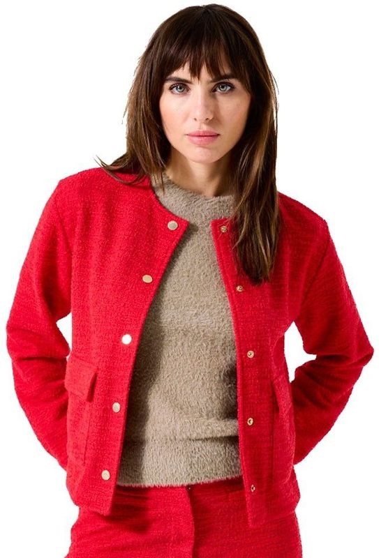 Garcia - Blazer Boucle Jack I50291 - True Red - Dames