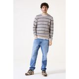 Garcia - H51042 - Trui - Beige - 100% Katoen - Lange Mouwen