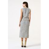 GARCIA - Dames Trui - Wit - Acryl Katoen Mix