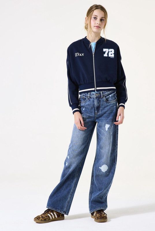 Garcia - Jeans - High Waist - Straight Fit - 100% Katoen