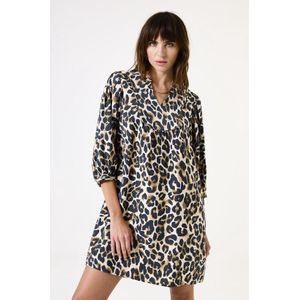 Garcia - H50081 - Jurk - Dierenprint - 3/4 Mouwen