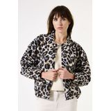 Garcia - Jack H50093-5627 - Damesjas - Luipaardprint - Zacht Materiaal