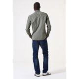 GARCIA - Overhemd - Groen - Katoen