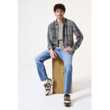 GARCIA - Overhemd - Groen - Katoen