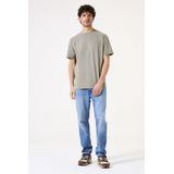 GARCIA - T-shirt - Groen - 100% Katoen - Korte Mouwen