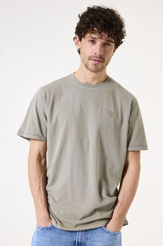 GARCIA - T-shirt - Groen - 100% Katoen - Korte Mouwen