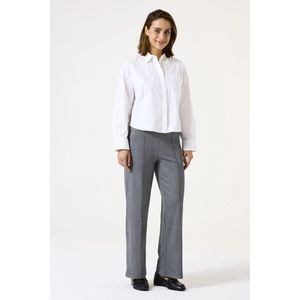 GARCIA Z0051 Broek - Grijs - Jacquard Geweven - Straight Fit