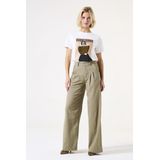 GARCIA H50111 Broek - Groen - Katoen - Wide Fit