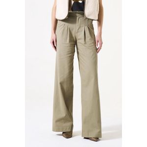 GARCIA H50111 Broek - Groen - Katoen - Wide Fit