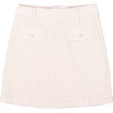 GARCIA - Midi Rok - Wit - Denim - 100% Katoen