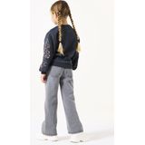 GARCIA - Hoodie - Grijs - Katoen/Polyester - Borstprint