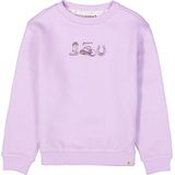 GARCIA - Sweater - Paars - Katoen/Polyester - Ronde Hals, Lange Mouwen