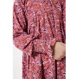 GARCIA - Jurk - Roze - Viscose/Katoen/Elastaan
