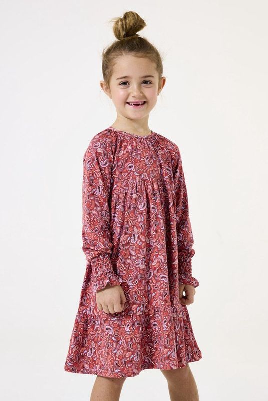 GARCIA - Jurk - Roze - Viscose/Katoen/Elastaan