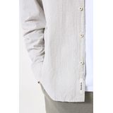 GARCIA - Overhemd - Groen - Katoen - Gestreept