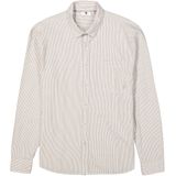 GARCIA - Overhemd - Groen - Katoen - Gestreept