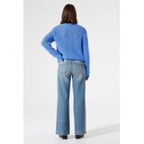 GARCIA - Vest - Blauw - Viscose - Metallic Garen - Regular Fit