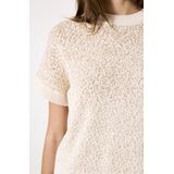 Garcia - Jeans Trui - Zand - Katoen/Metallic