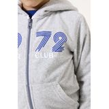 GARCIA - Vest - Grijs - Katoen/Polyester - Met Capuchon en Ritssluiting