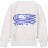 GARCIA - Sweater - Grijs - Katoen/Polyester - Trendy Borstprint