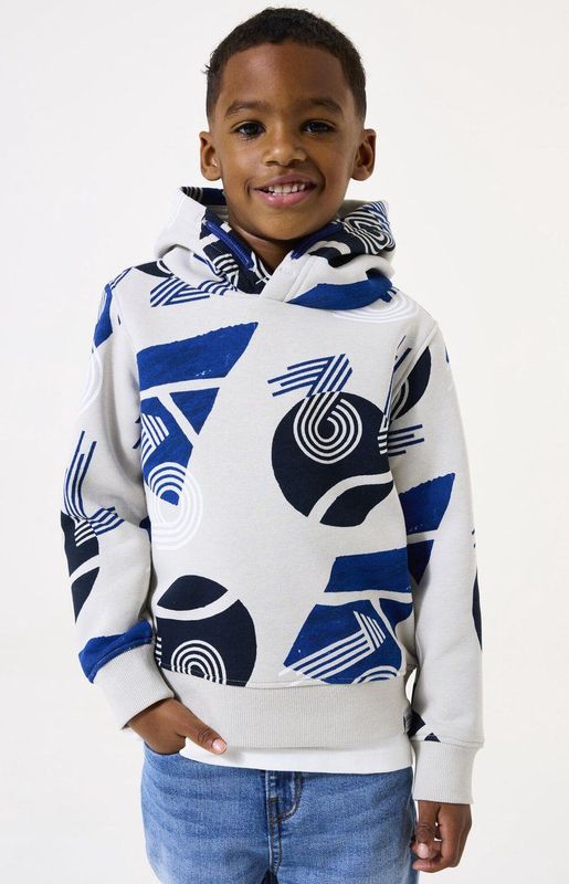 GARCIA - Sweater - Grijs - Katoen en Gerecycled Polyester