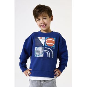GARCIA - Sweater - Blauw - 100% Katoen
