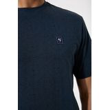 GARCIA - T-shirt - Blauw - Katoen - Regular Fit