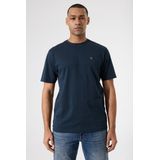 GARCIA - T-shirt - Blauw - Katoen - Regular Fit