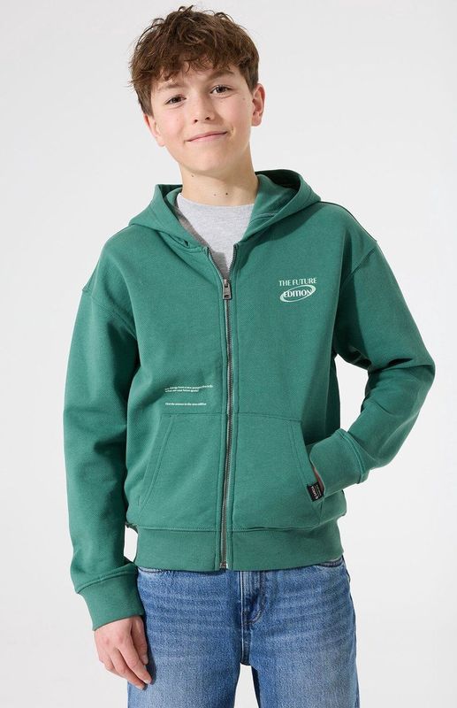 Garcia - H53467 - Sweatshirt - Met Rits - Voor Jongens