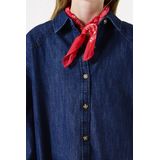 GARCIA - Overhemd - Blauw - Katoen