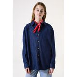 GARCIA - Overhemd - Blauw - Katoen