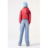 GARCIA - Meisjes Hoodie - Rood - Katoen/Polyester - Capuchon, Lange Mouwen