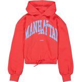 GARCIA - Meisjes Hoodie - Rood - Katoen/Polyester - Capuchon, Lange Mouwen