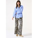 Garcia - Kraag H50031-4814 - Blouse - Gestreept - Hoogwaardige Materialen