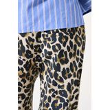 GARCIA H50110 - Broek - Bruin - Flared Fit - Luipaardprint