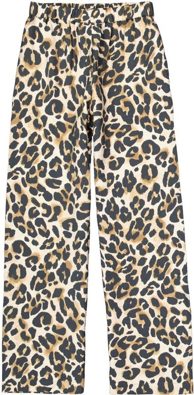 GARCIA H50110 - Broek - Bruin - Flared Fit - Luipaardprint