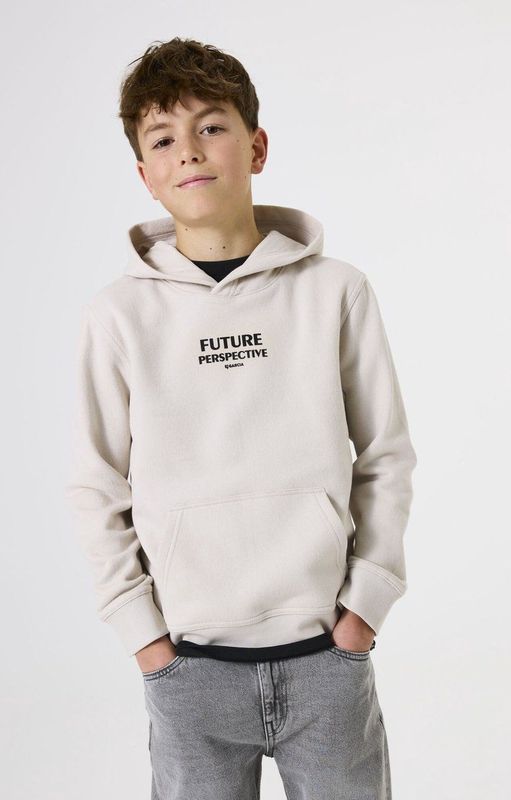 Garcia - Hoodie - Moonbeam - Katoen - Lange Mouwen