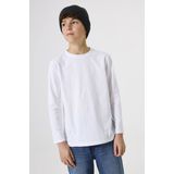 GARCIA - Longsleeve - Wit - Regular Fit