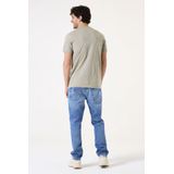 GARCIA - T-shirt - Groen - Katoen - Met Borstzakje