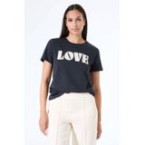 GARCIA - T-shirt - Grijs - Katoen - Ronde Hals Korte Mouwen