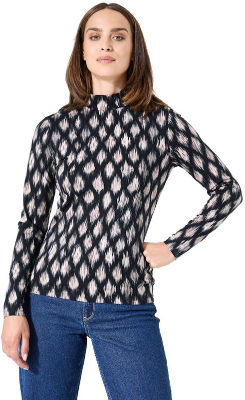 Garcia - T-shirt Longsleeve - Zwart - I50211 - Dames