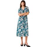 Garcia - G50280 - Jurk - Dierenprint - Korte Mouwen - Lange Lengte