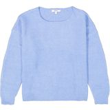 GARCIA - Gebreide Trui - Blauw - 68% Acryl, 25% Gerecycled Polyester, 5% Wol, 2% Elastaan