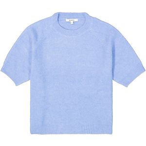 GARCIA - Dames Trui - Blauw - Acryl Gerecycled Polyester Wol Elastaan